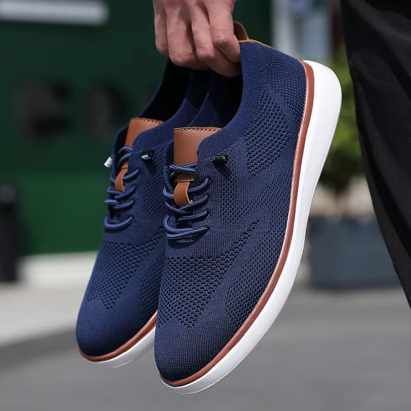 Casual Canvas Derby — Navy
