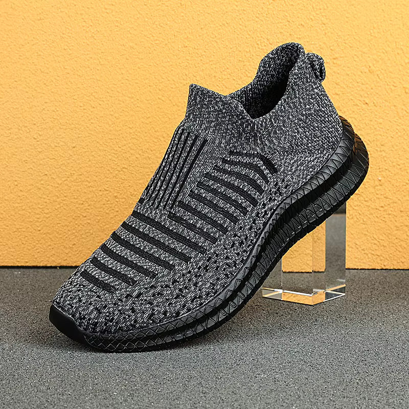 Flow Knit Trainers — Grey | LX